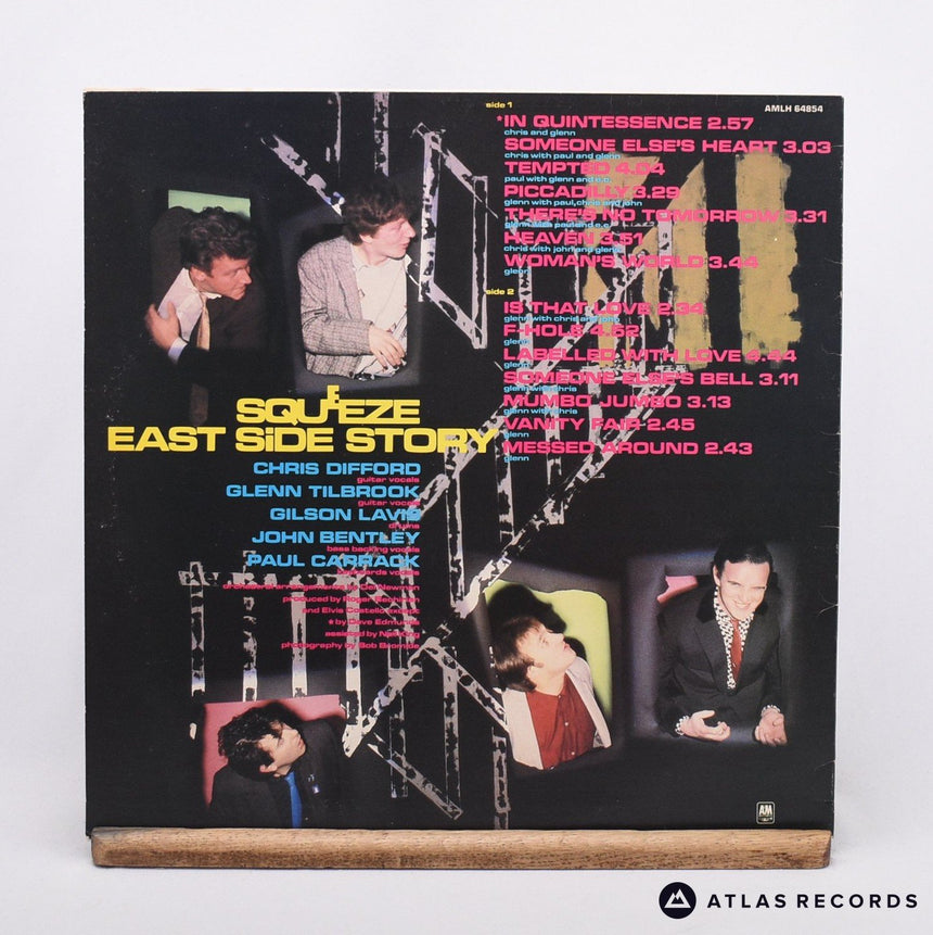 Squeeze - East Side Story - Porky LP Vinyl Record - EX/EX