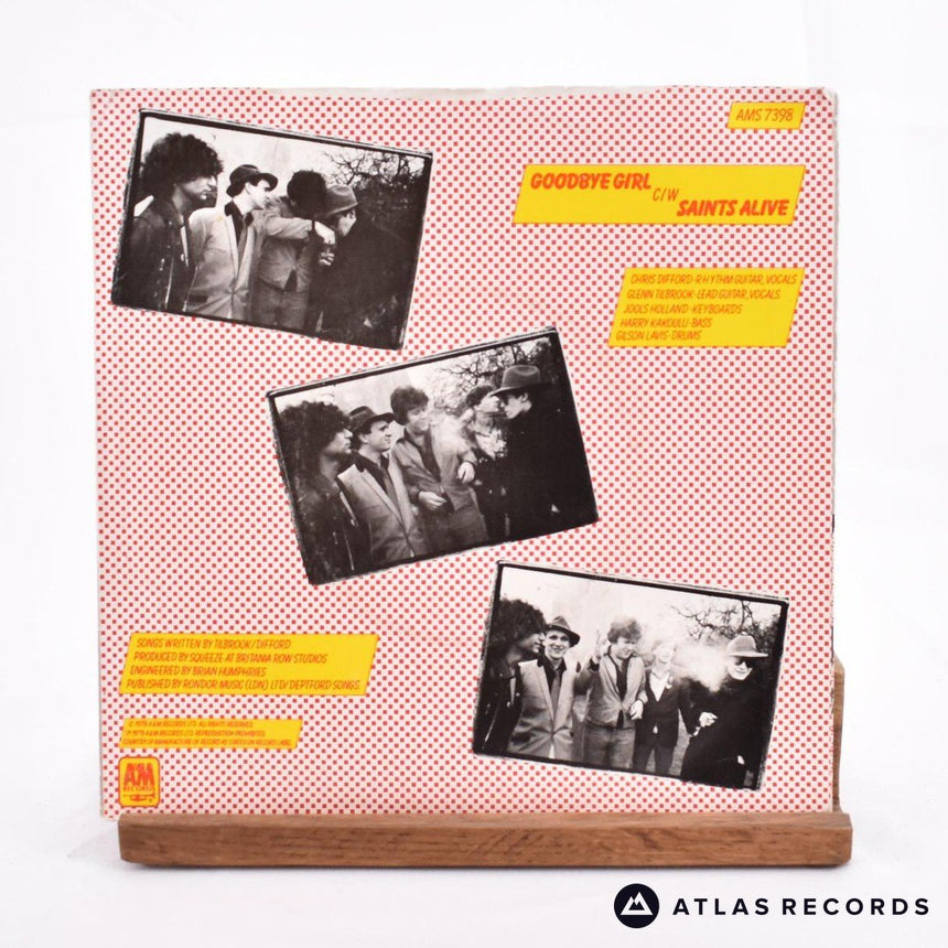 Squeeze - Goodbye Girl - 7" Vinyl Record - VG+/VG+