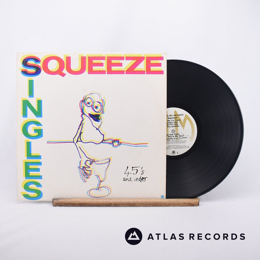 Squeeze Singles - 45's And Under LP Vinyl Record - Front Cover & Record