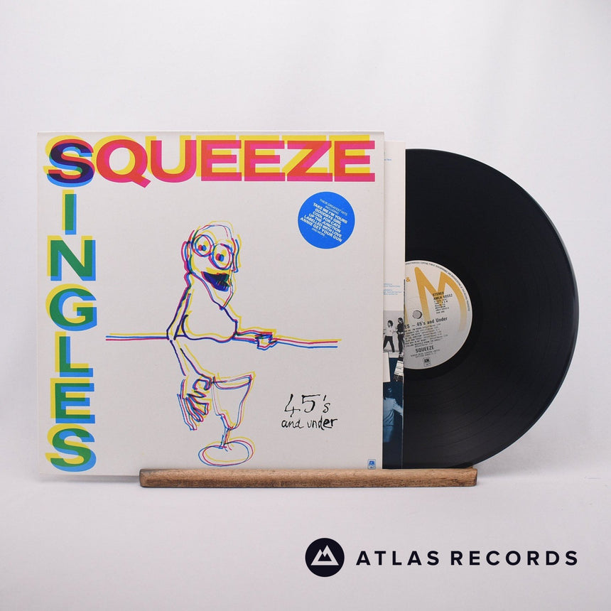 Squeeze Singles - 45's And Under LP Vinyl Record - Front Cover & Record
