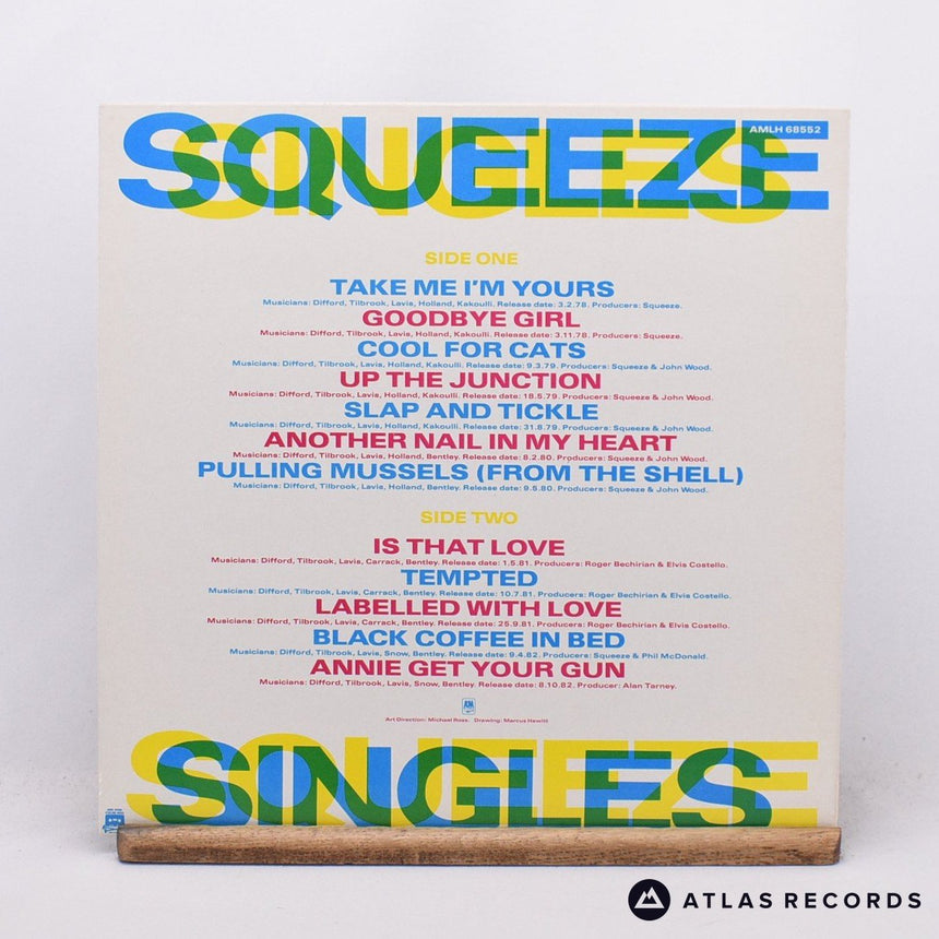 Squeeze - Singles - 45's And Under - LP Vinyl Record - EX/EX