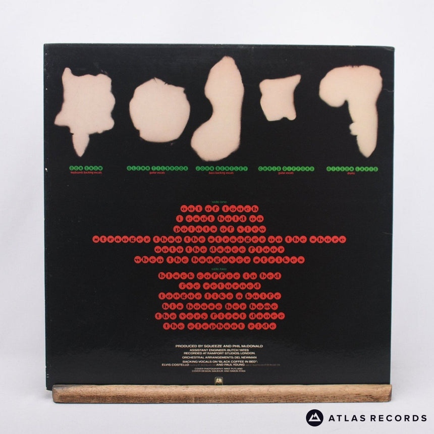 Squeeze - Sweets From A Stranger - LP Vinyl Record - VG+/EX