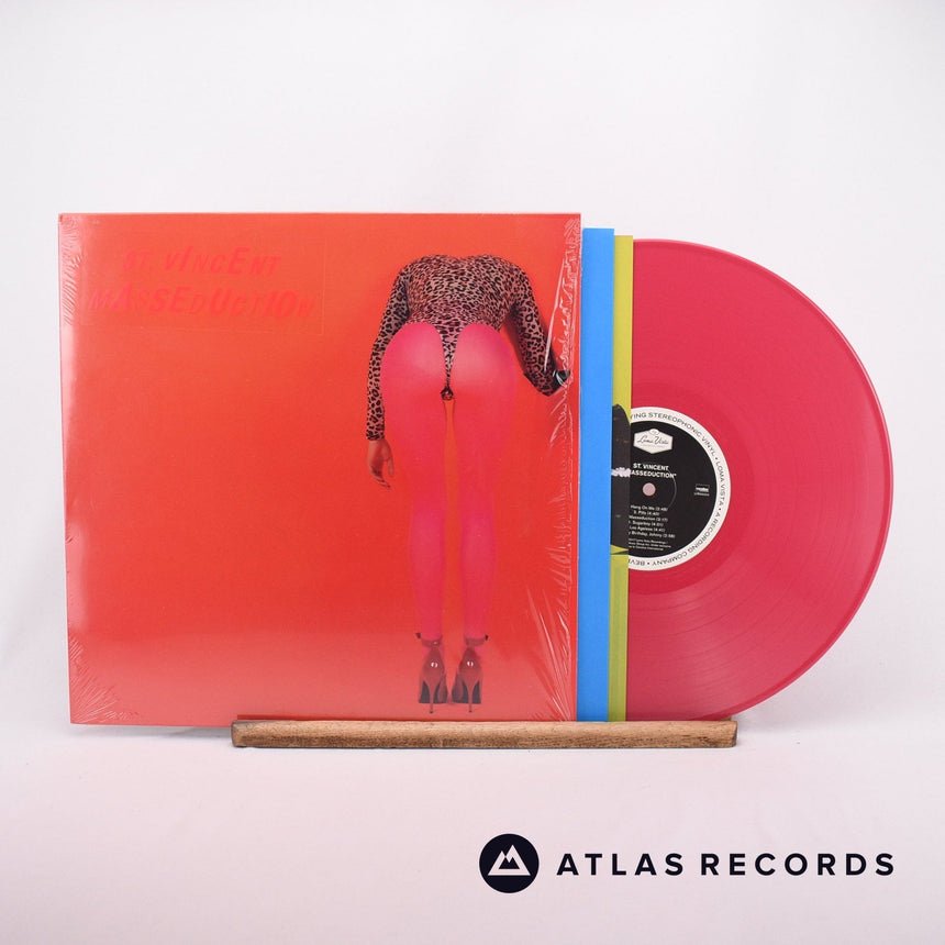 St. Vincent Masseduction LP Vinyl Record - Front Cover & Record