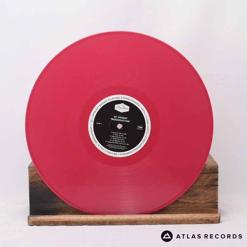 St. Vincent - Masseduction - Pink Poster Sterling A B LP Vinyl Record - NM/EX