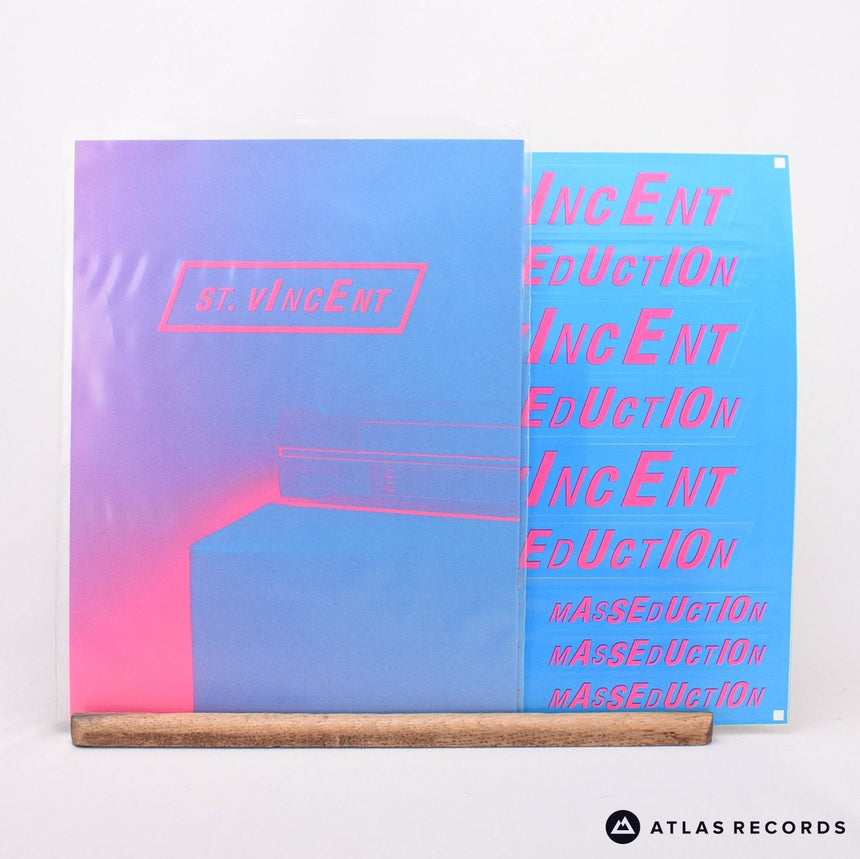St. Vincent - Masseduction - Booklet Pink Deluxe Edition LP Vinyl Record - NM/NM