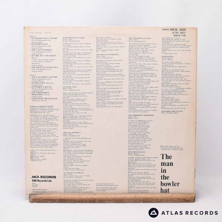 Stackridge - The Man In The Bowler Hat - A-1 B-1 LP Vinyl Record - VG+/EX