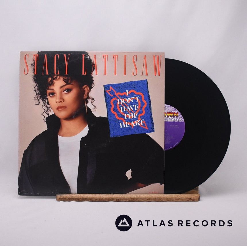 Stacy Lattisaw I Don't Have The Heart 12" Vinyl Record - Front Cover & Record