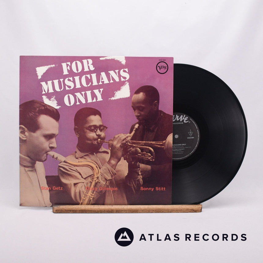 Stan Getz For Musicians Only LP Vinyl Record - Front Cover & Record