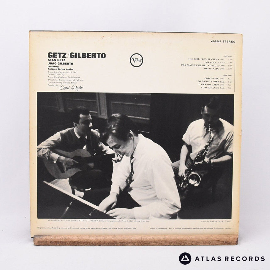 Stan Getz - Getz / Gilberto - Reissue Stereo 2AB 2B LP Vinyl Record - VG+/VG+