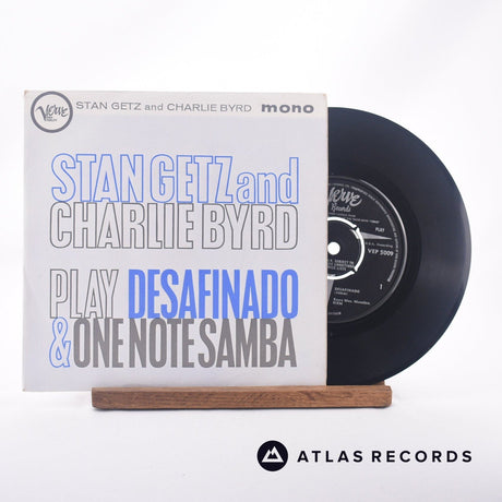 Stan Getz Play Desafinado & One Note Samba 7" Vinyl Record - Front Cover & Record