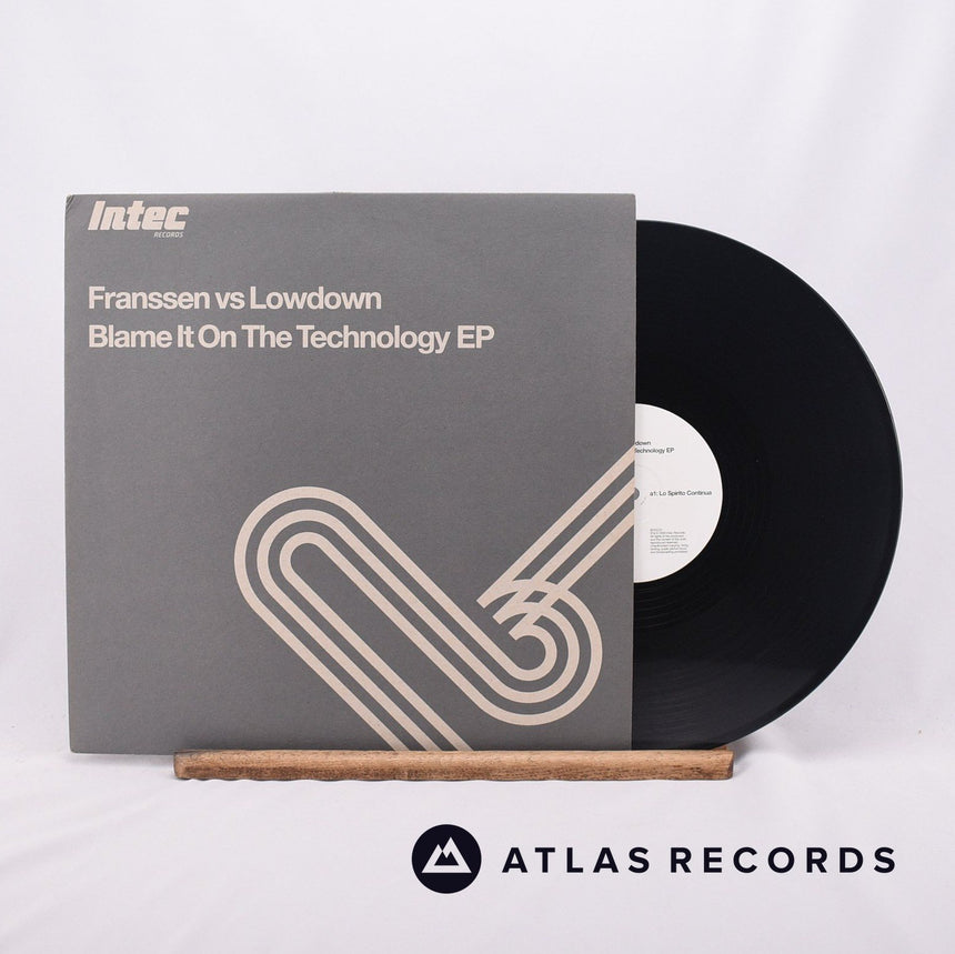 Stanny Franssen Blame It On The Technology EP 12" Vinyl Record - Front Cover & Record