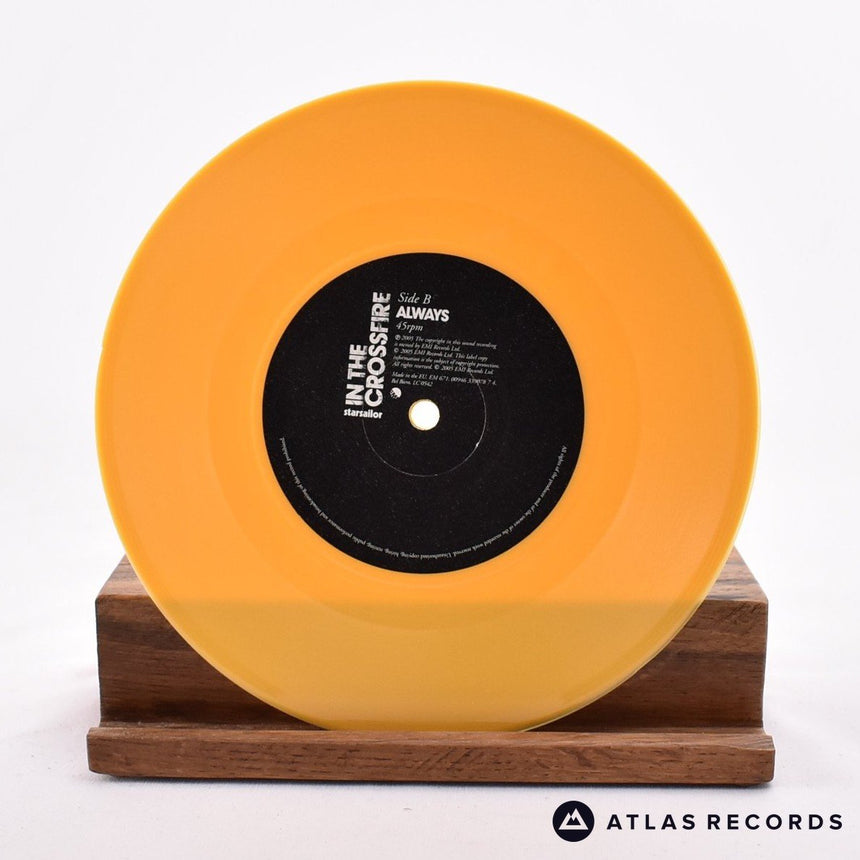 Starsailor - In The Crossfire - Yellow 7" Vinyl Record - NM/NM