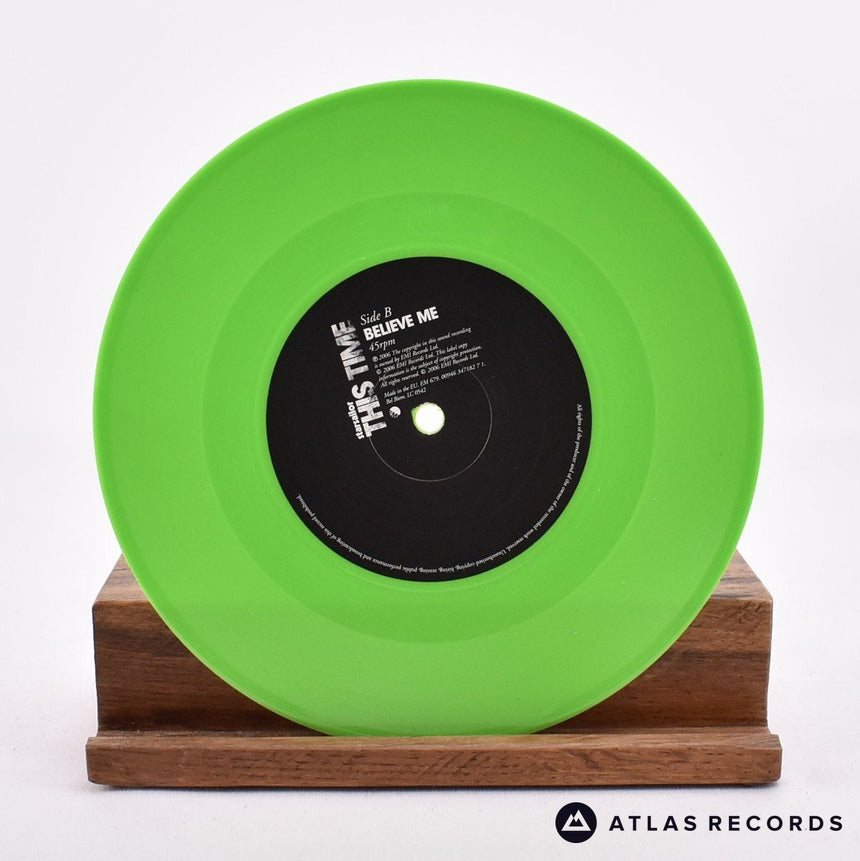 Starsailor - This Time - Green Limited Edition 7" Vinyl Record - NM/NM