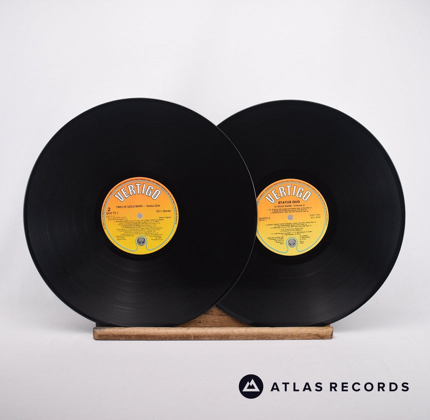 Status Quo - 12 Gold Bars Volume 1+1 - Gatefold 2 x LP Vinyl Record - VG+/EX