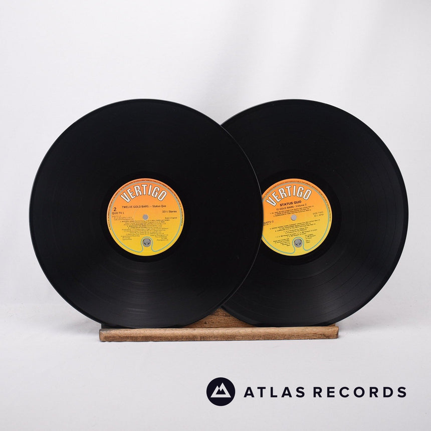Status Quo - 12 Gold Bars Volume 1+1 - Gatefold 2 x LP Vinyl Record - EX/VG+