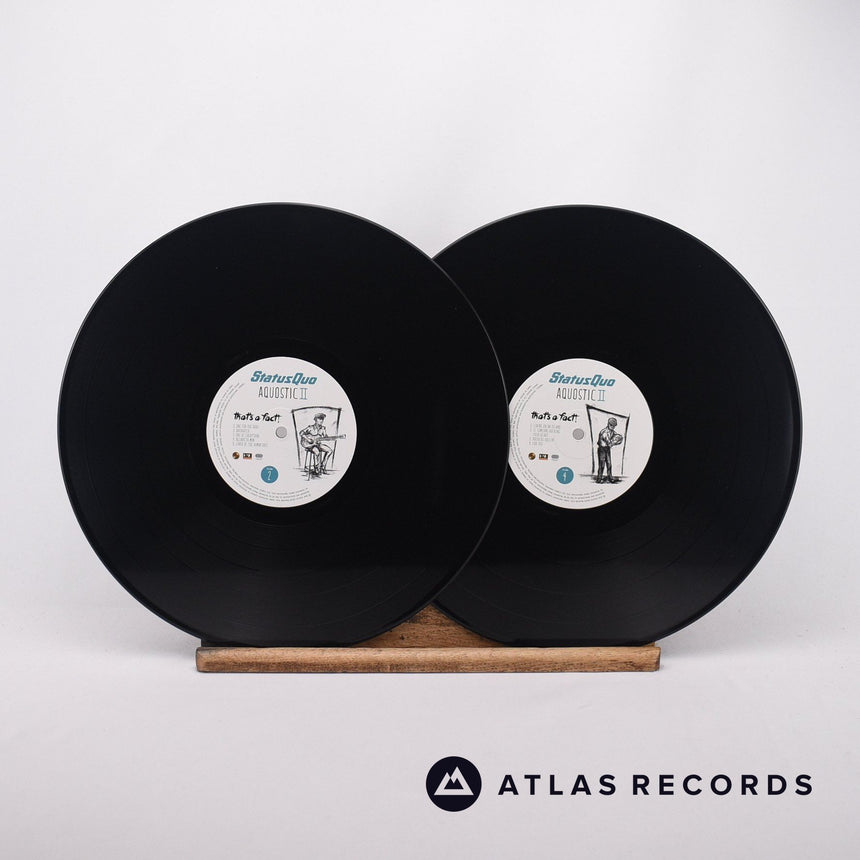 Status Quo - Aquostic II : That's A Fact! - Gatefold 2 x LP Vinyl Record - NM/NM