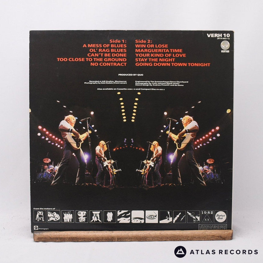 Status Quo - Back To Back - LP Vinyl Record - EX/VG+