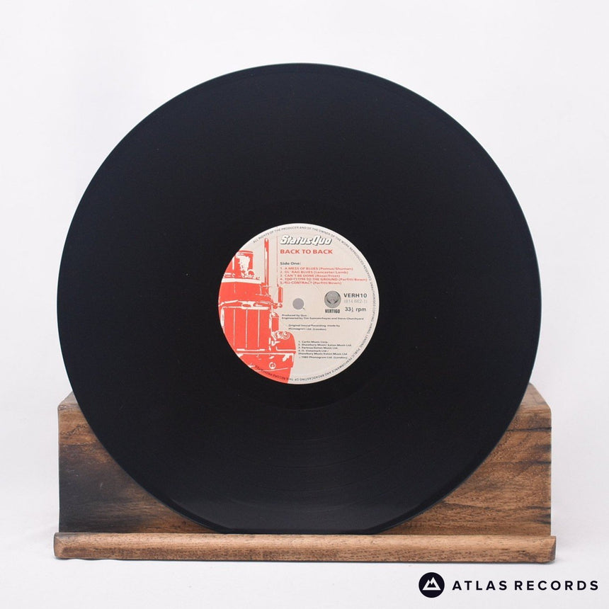 Status Quo - Back To Back - LP Vinyl Record - VG+/EX