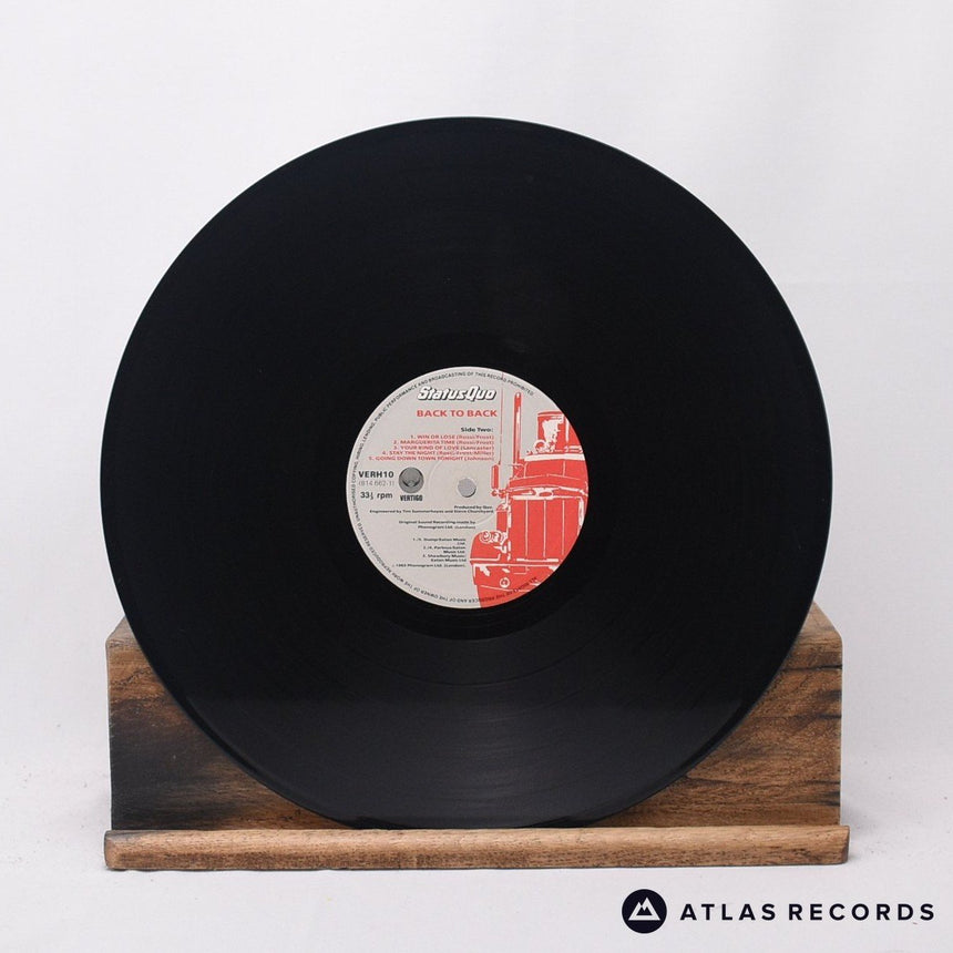 Status Quo - Back To Back - LP Vinyl Record - EX/VG+