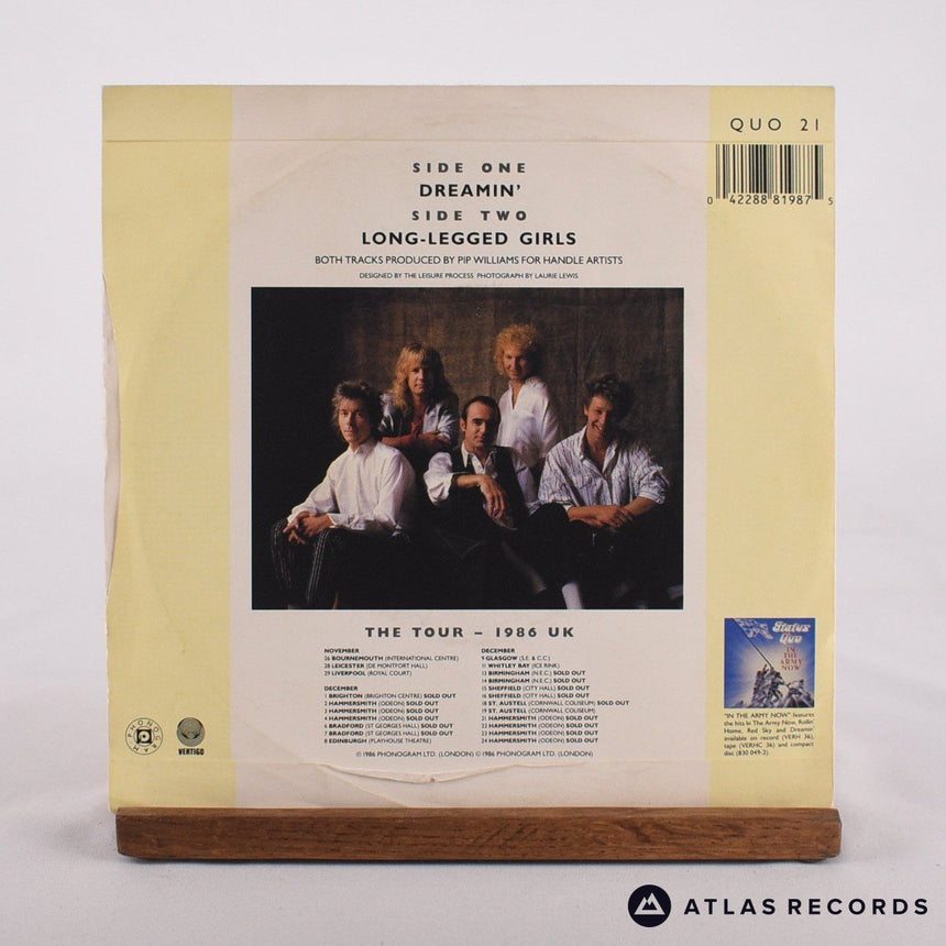 Status Quo - Dreamin' - 7" Vinyl Record - VG+/VG+