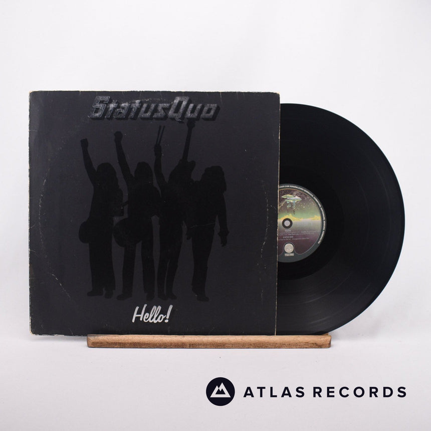Status Quo Hello! LP Vinyl Record - Front Cover & Record