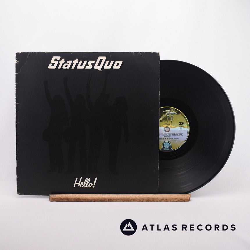 Status Quo Hello! LP Vinyl Record - Front Cover & Record