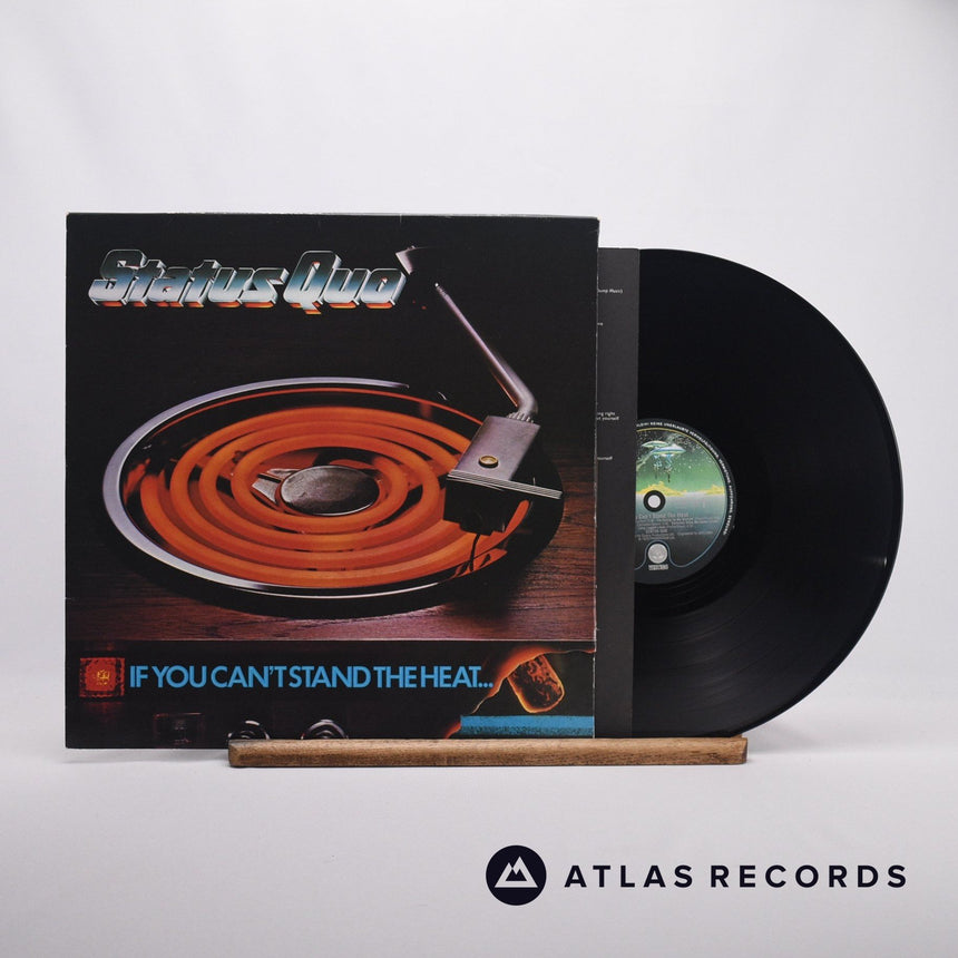 Status Quo If You Can't Stand The Heat LP Vinyl Record - Front Cover & Record