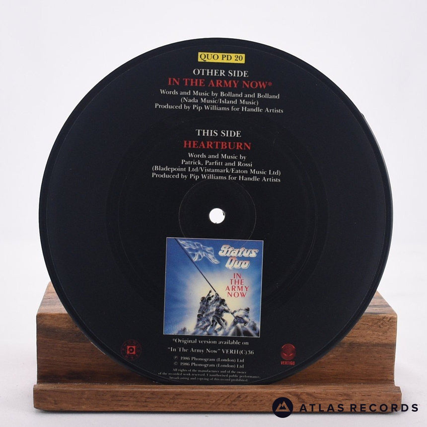 Status Quo - In The Army Now - 7" Vinyl Record - EX/VG+