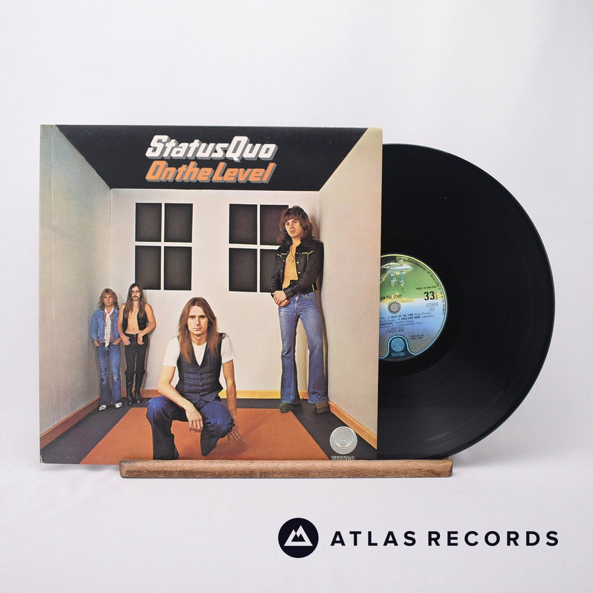 Status Quo - On The Level - Jack Adams Cut LP Vinyl Record - VG+/EX