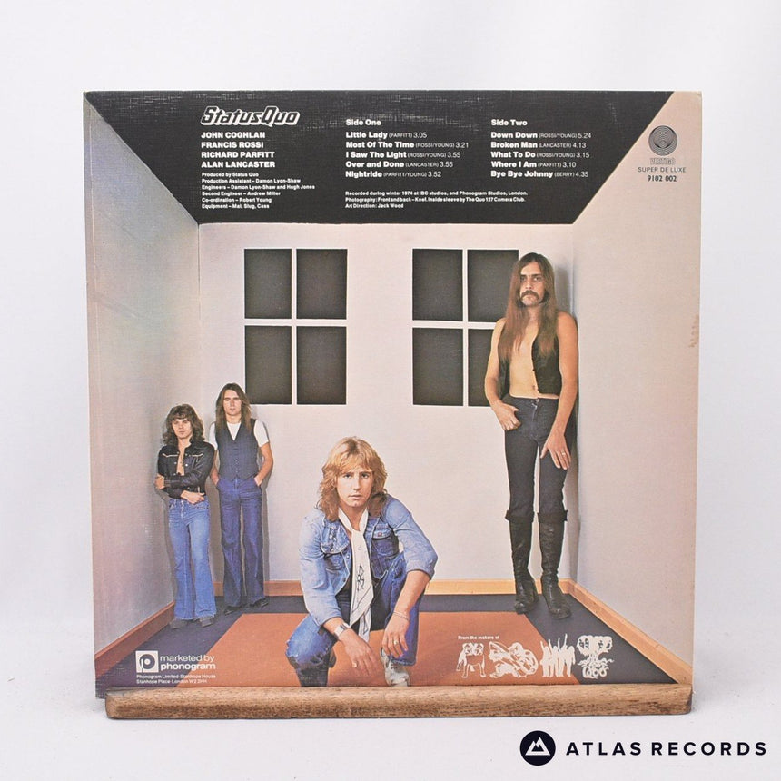 Status Quo - On The Level - Textured Sleeve Gatefold LP Vinyl Record - VG+/EX