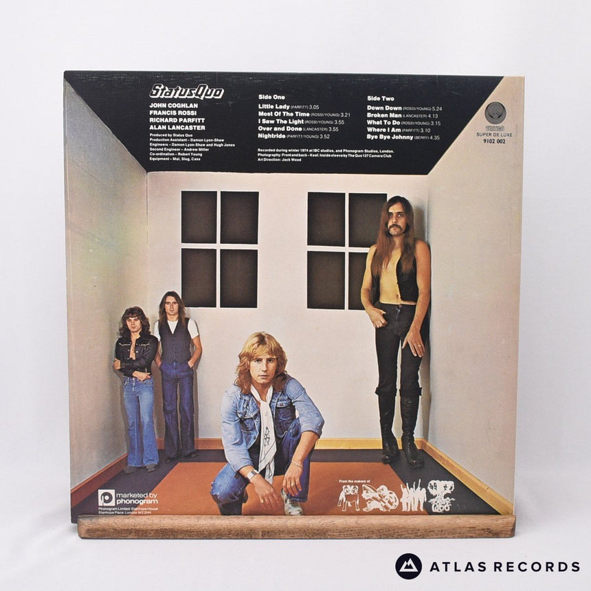 Status Quo - On The Level - Jack Adams Cut LP Vinyl Record - VG+/EX