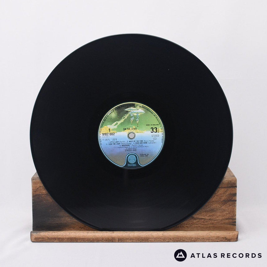 Status Quo - On The Level - Jack Adams Cut LP Vinyl Record - VG+/EX