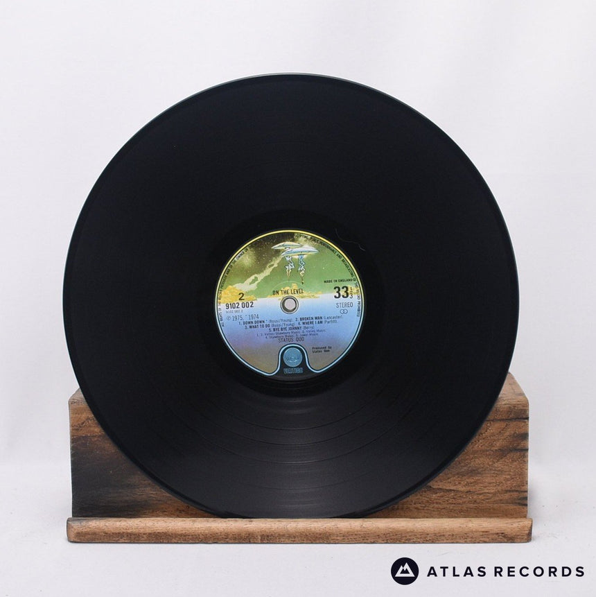 Status Quo - On The Level - Textured Sleeve Gatefold LP Vinyl Record - VG+/EX