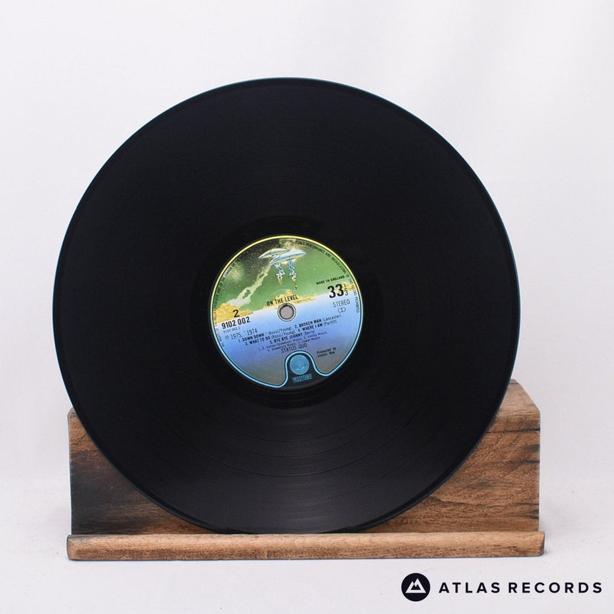 Status Quo - On The Level - Textured Sleeve Gatefold LP Vinyl Record - VG+/EX