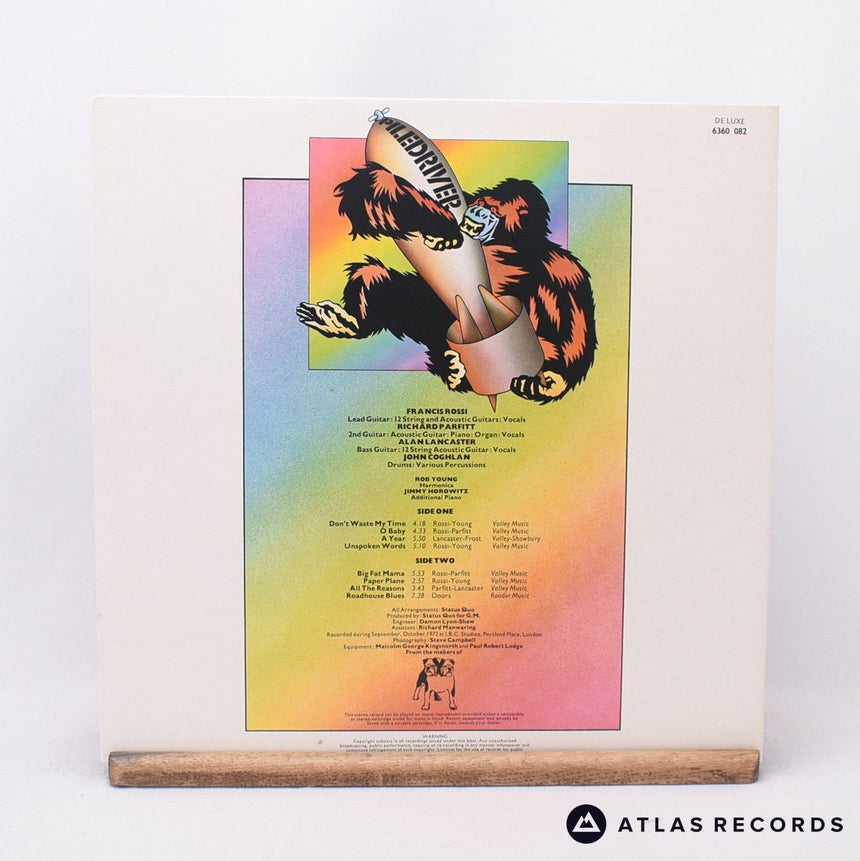 Status Quo - Piledriver - Gatefold LP Vinyl Record - EX/EX