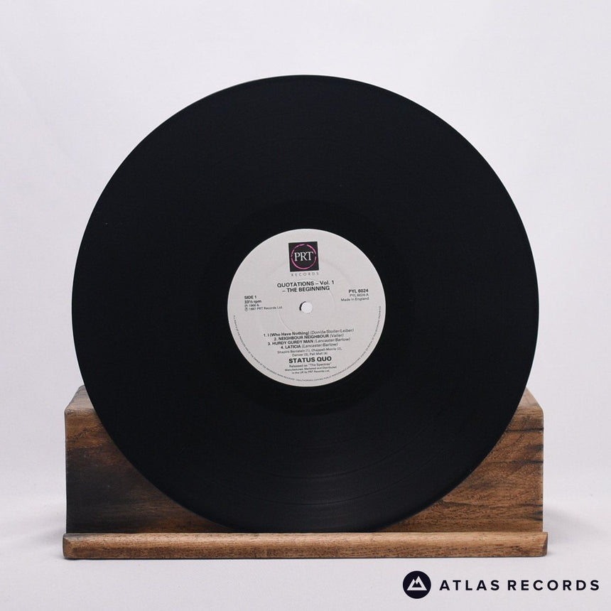 Status Quo - Quotations Vol. 1 - The Beginning - LP Vinyl Record - EX/EX