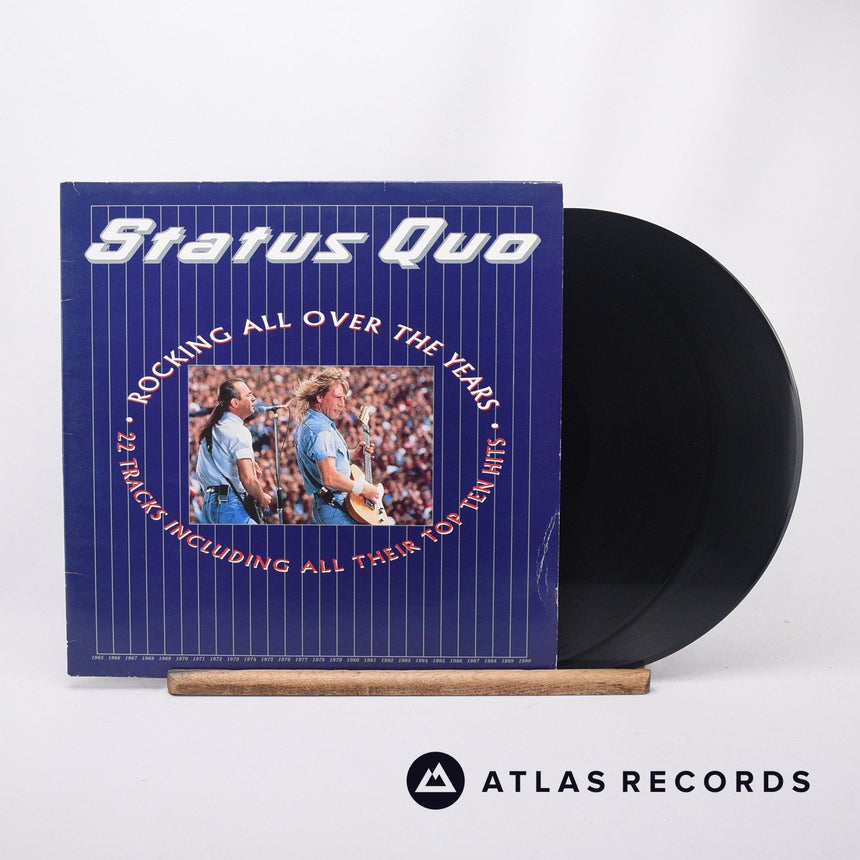 Status Quo Rocking All Over The Years 2 x LP Vinyl Record - Front Cover & Record