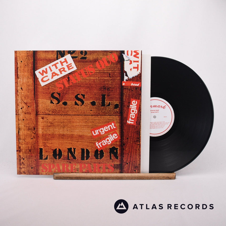 Status Quo Spare Parts LP Vinyl Record - Front Cover & Record