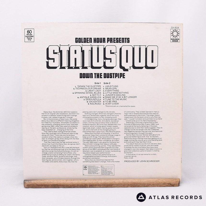 Status Quo - Status Quo - Down The Dustpipe - LP Vinyl Record - EX/EX