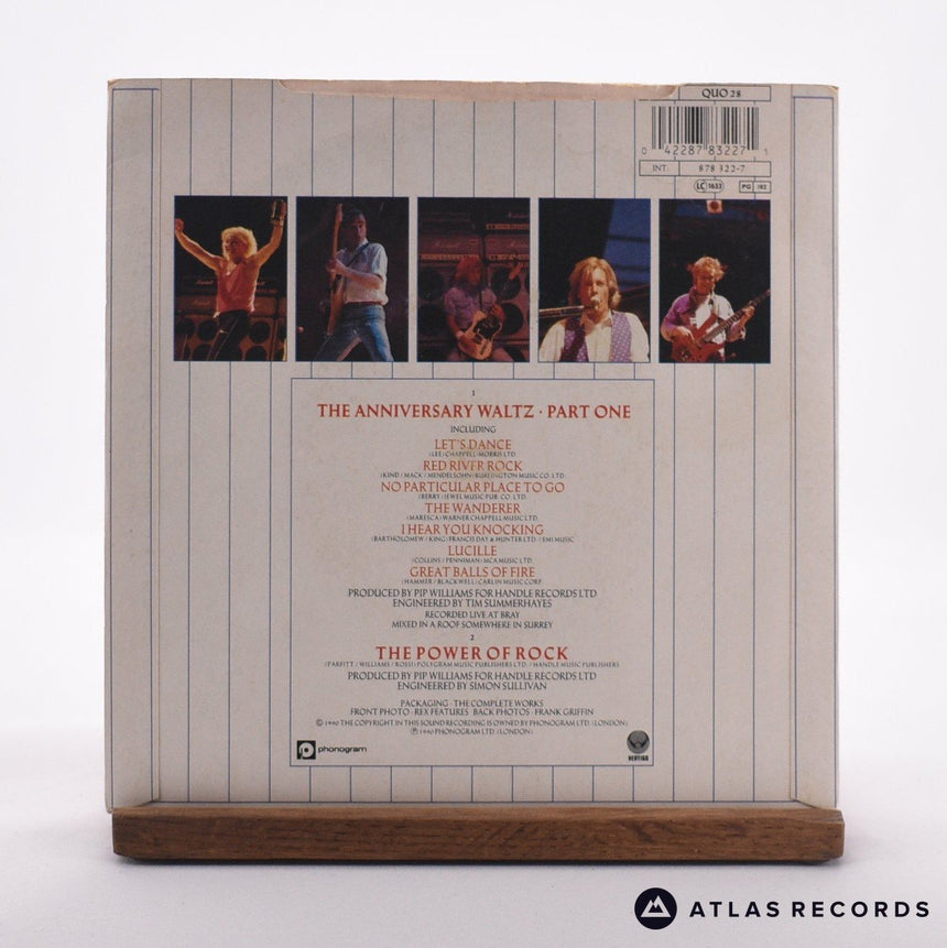 Status Quo - The Anniversary Waltz - 7" Vinyl Record - VG+/VG+