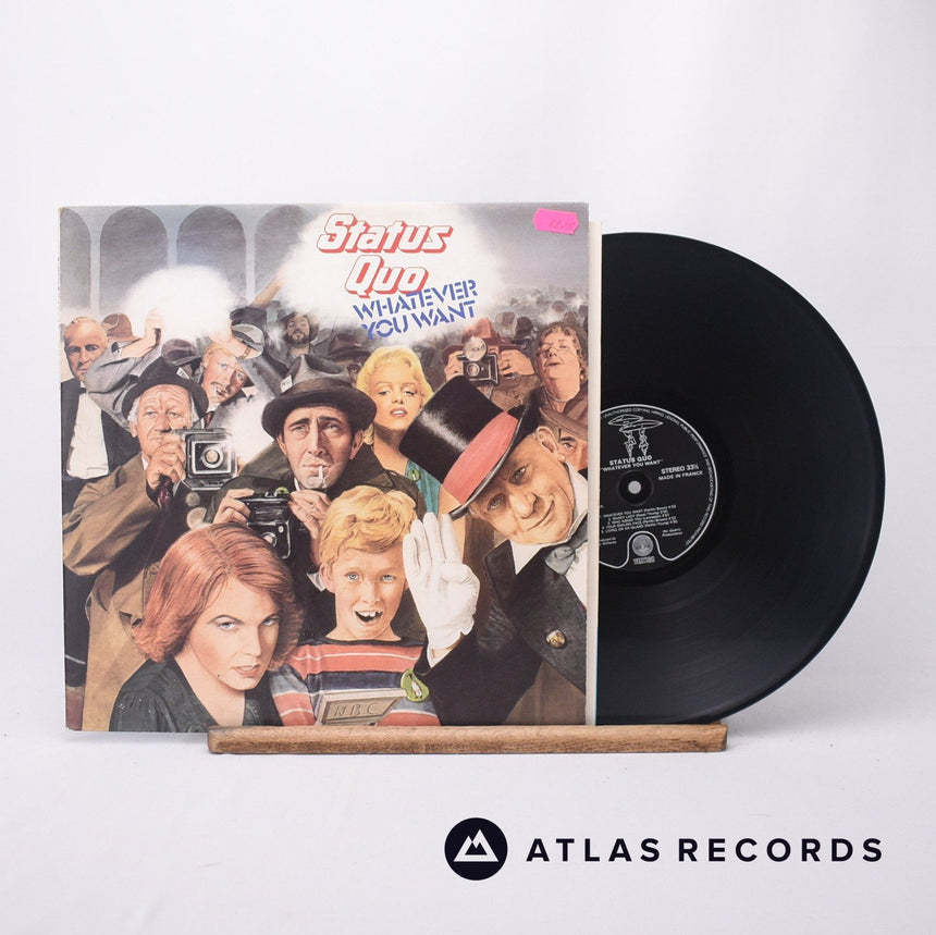 Status Quo Whatever You Want LP Vinyl Record - Front Cover & Record