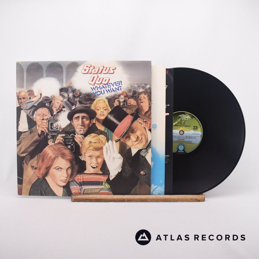 Status Quo Whatever You Want LP Vinyl Record - Front Cover & Record
