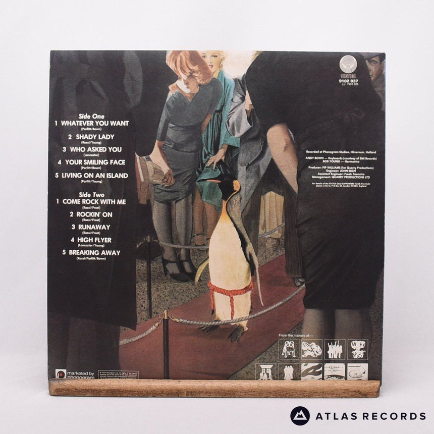 Status Quo - Whatever You Want - Strawberry 1Y//2 2Y//1 LP Vinyl Record - EX/VG+