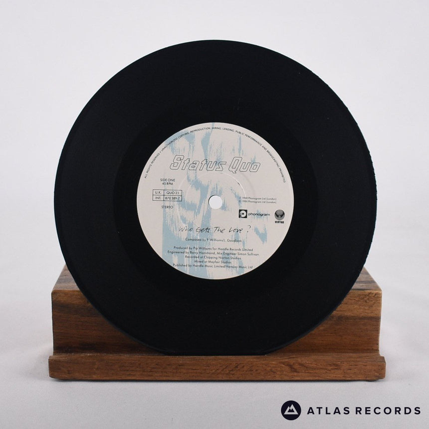 Status Quo - Who Gets The Love? - 7" Vinyl Record - EX/EX