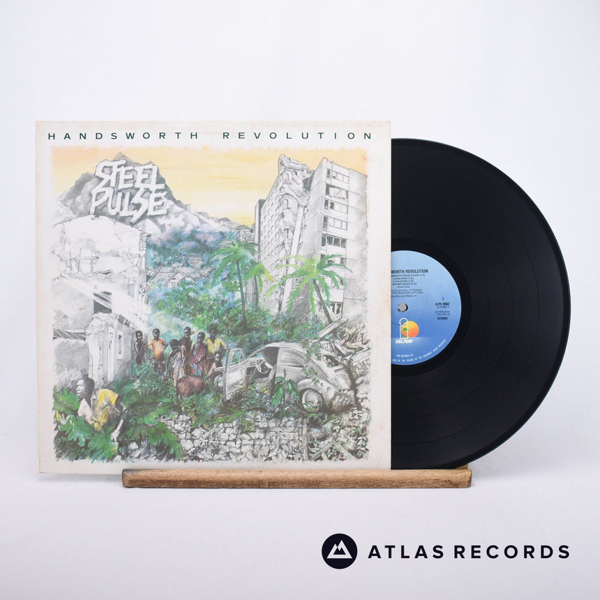 Steel Pulse Handsworth Revolution LP Vinyl Record - Front Cover & Record