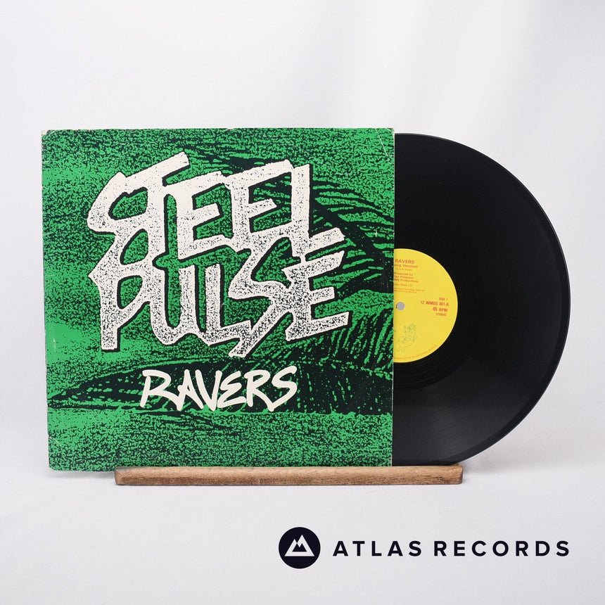 Steel Pulse Ravers 12" Vinyl Record - Front Cover & Record