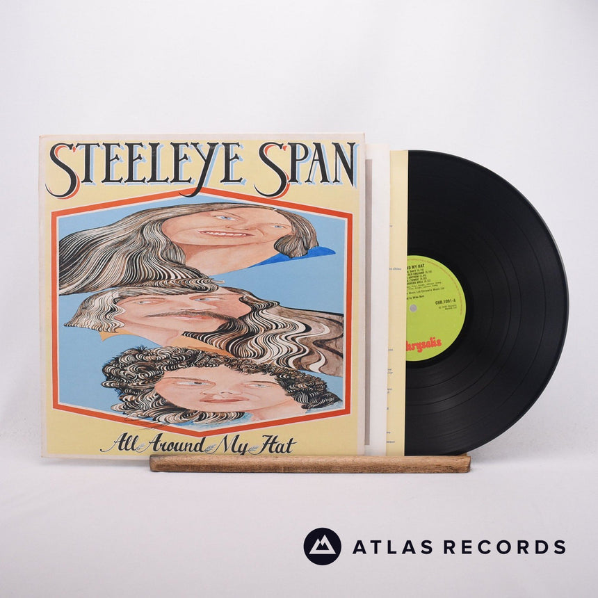 Steeleye Span All Around My Hat LP Vinyl Record - Front Cover & Record