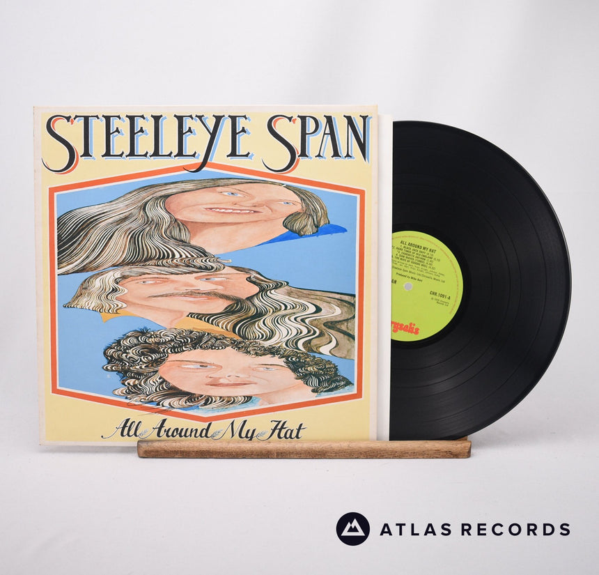 Steeleye Span All Around My Hat LP Vinyl Record - Front Cover & Record