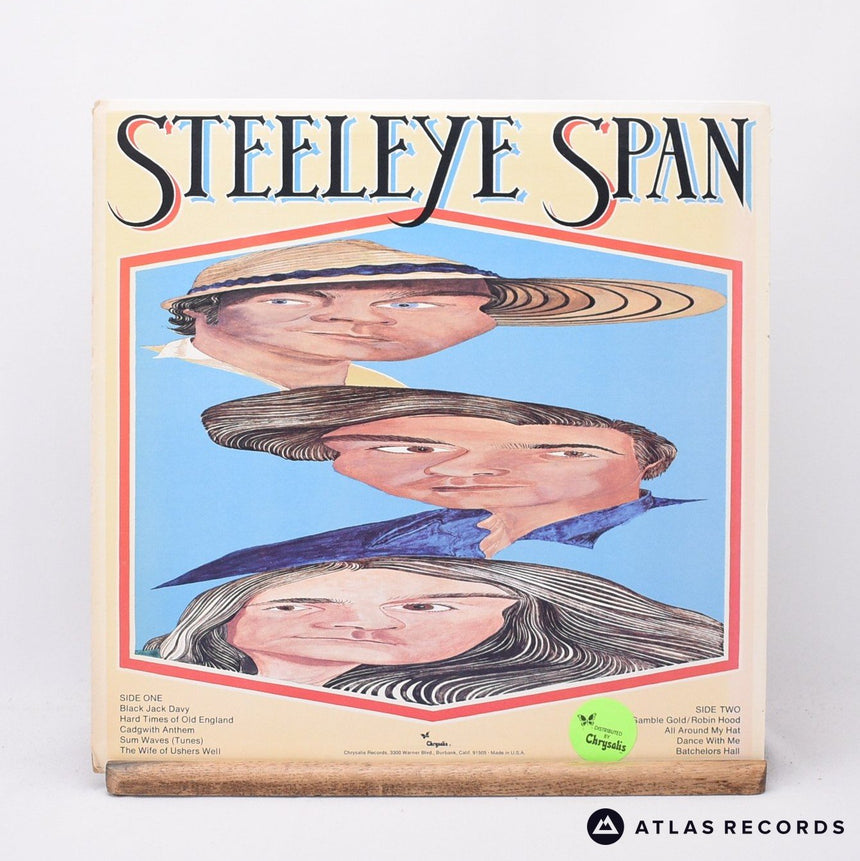 Steeleye Span - All Around My Hat - Insert LP Vinyl Record - EX/VG+