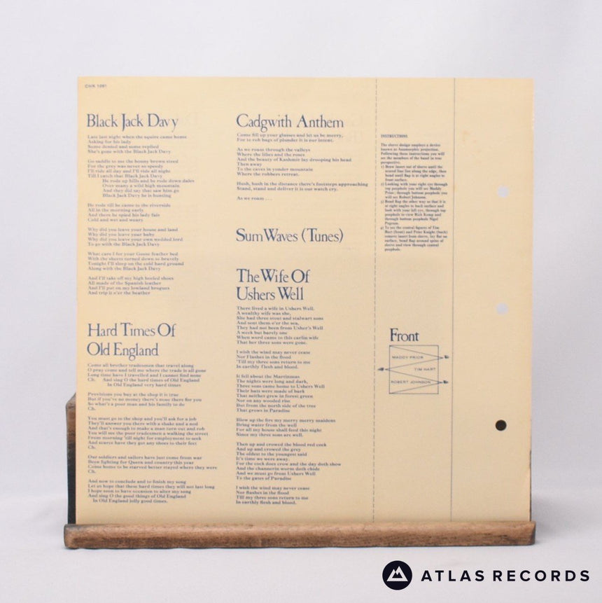 Steeleye Span - All Around My Hat - Insert LP Vinyl Record - EX/EX